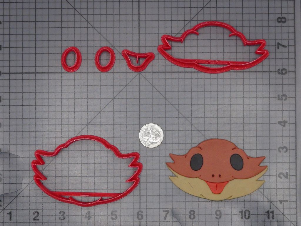 Lizard Head 266-K660 Cookie Cutter Set