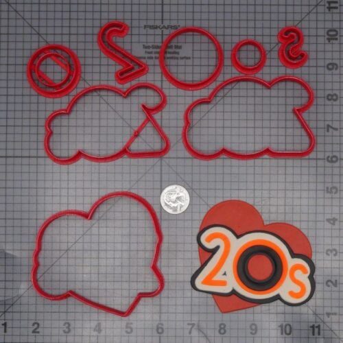 Love the 20s 266-K662 Cookie Cutter Set