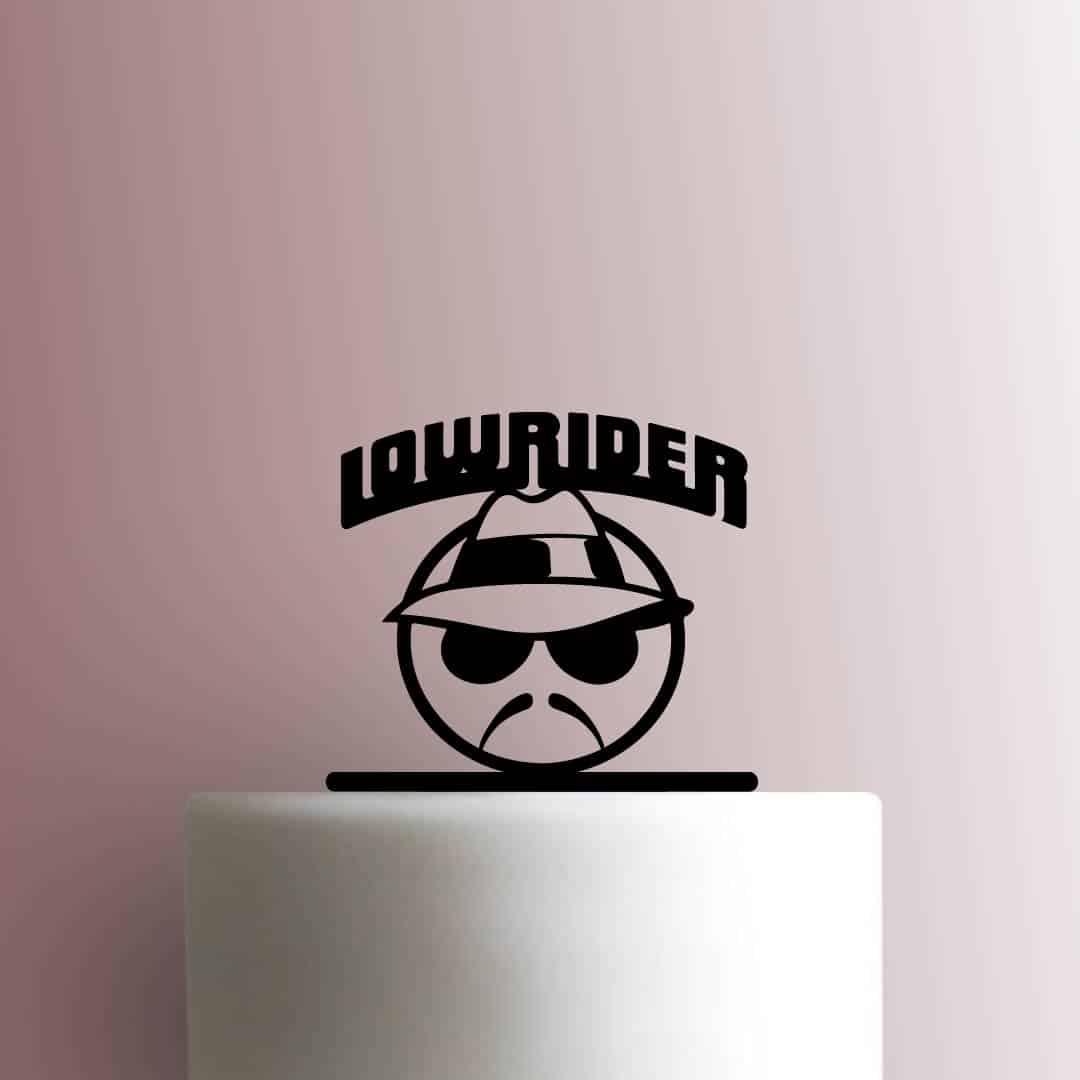 Lowrider Logo 225-B982 Cake Topper