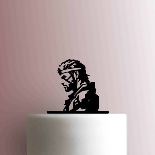 Metal Gear Solid - Snake 225-B989 Cake Topper