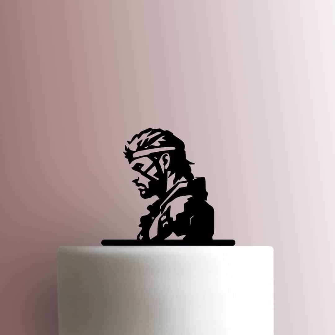 Metal Gear Solid - Snake 225-B989 Cake Topper