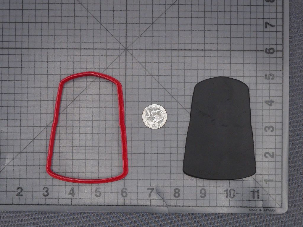 Monopoly - Thimble 266-K799 Cookie Cutter Silhouette