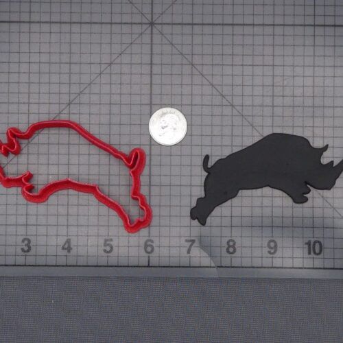 Rhino 266-K587 Cookie Cutter Silhouette