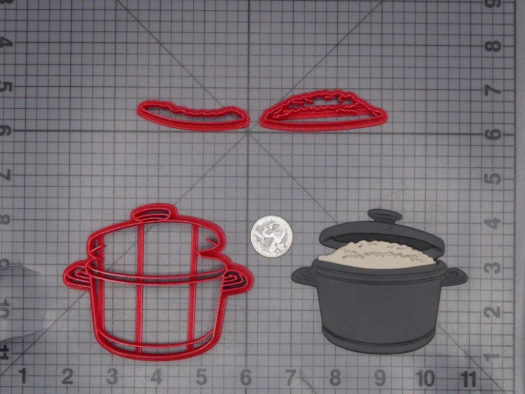 Rice Cooker 266-K601 Cookie Cutter Set