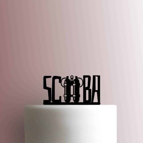 Scuba 225-B985 Cake Topper