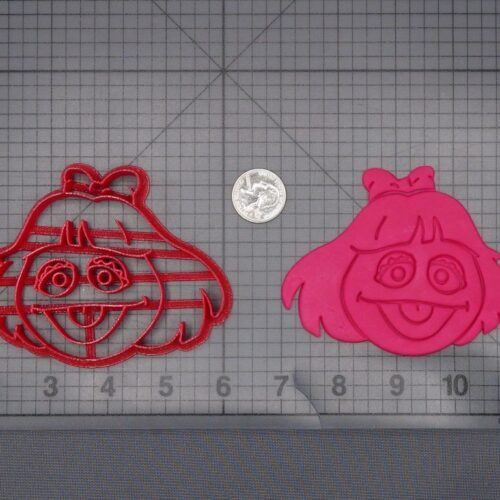 Sesame Street - Prairie Dawn Head 266-K761 Cookie Cutter