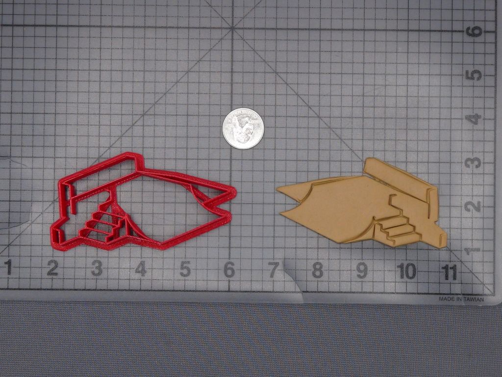 Skateboard Ramp 266-E315 Cookie Cutter