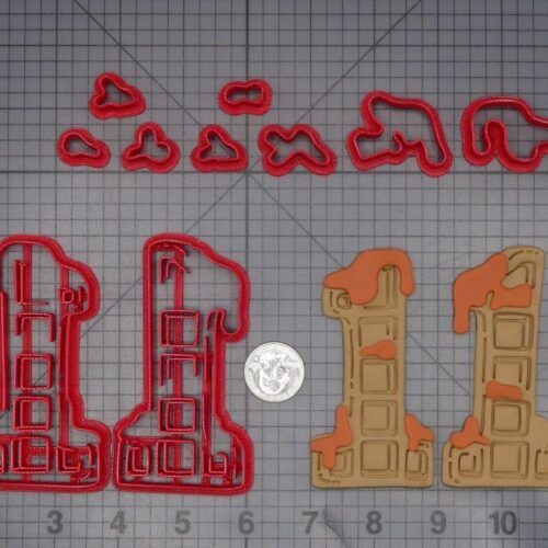 Stranger Things - Eleven Waffles 266-D928 Cookie Cutter Set