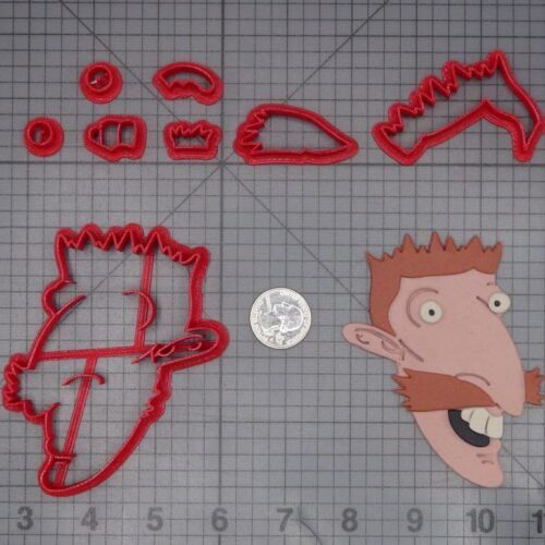 The Wild Thornberrys - Nigel Head 266-K812 Cookie Cutter Set