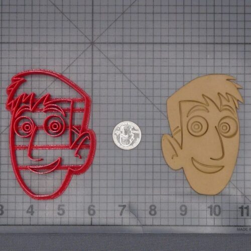 Wild Kratts - Martin Head 266-K760 Cookie Cutter
