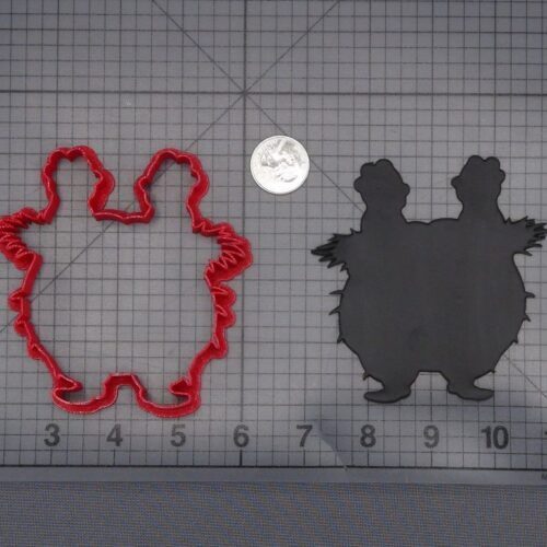 Ahh Real Monster - Krumm Body 266-K973 Cookie Cutter Silhouette
