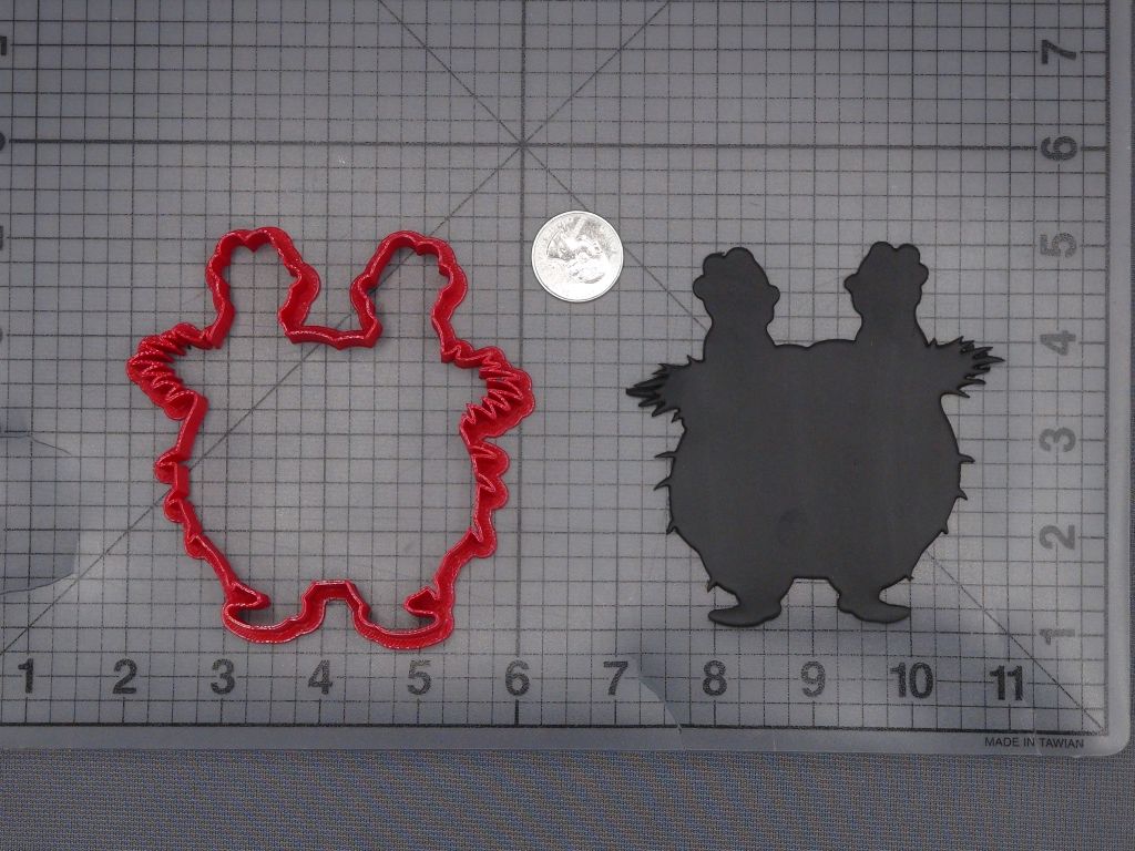 Ahh Real Monster - Krumm Body 266-K973 Cookie Cutter Silhouette