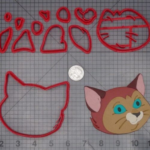 Alice in Wonderland - Dinah the Cat 266-K907 Cookie Cutter Set
