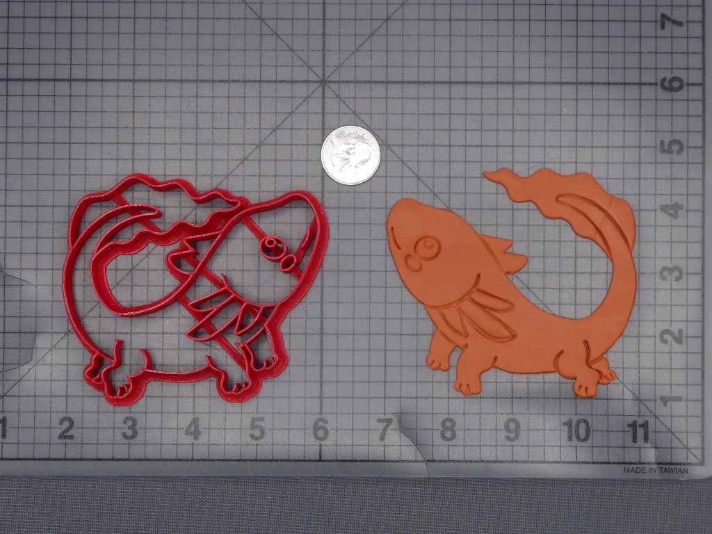 Axolotl Body 266-K828 Cookie Cutter