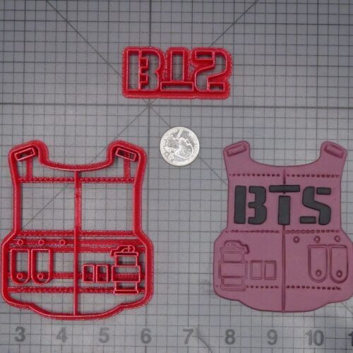 BTS Vest 266-K906 Cookie Cutter Set