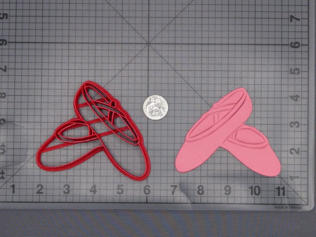 Ballerina Shoes 266-K657 Cookie Cutter