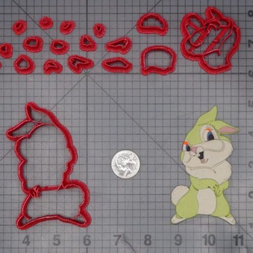 Bambi - Miss Bunny Body 266-H294 Cookie Cutter Set