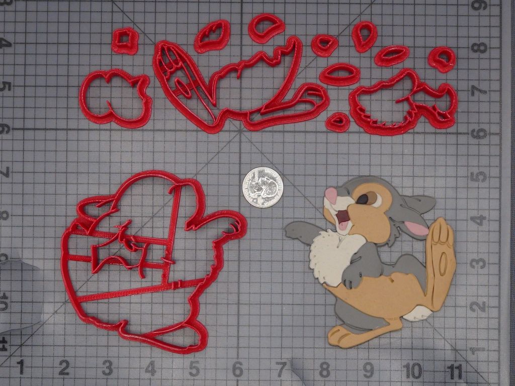 Bambi - Thumper Bunny 266-K942 Cookie Cutter Set