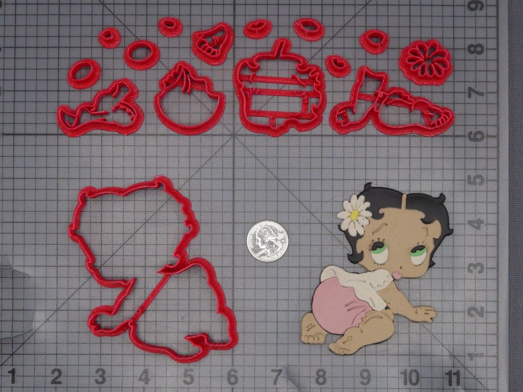 Betty Boop Baby 266-K943 Cookie Cutter Set