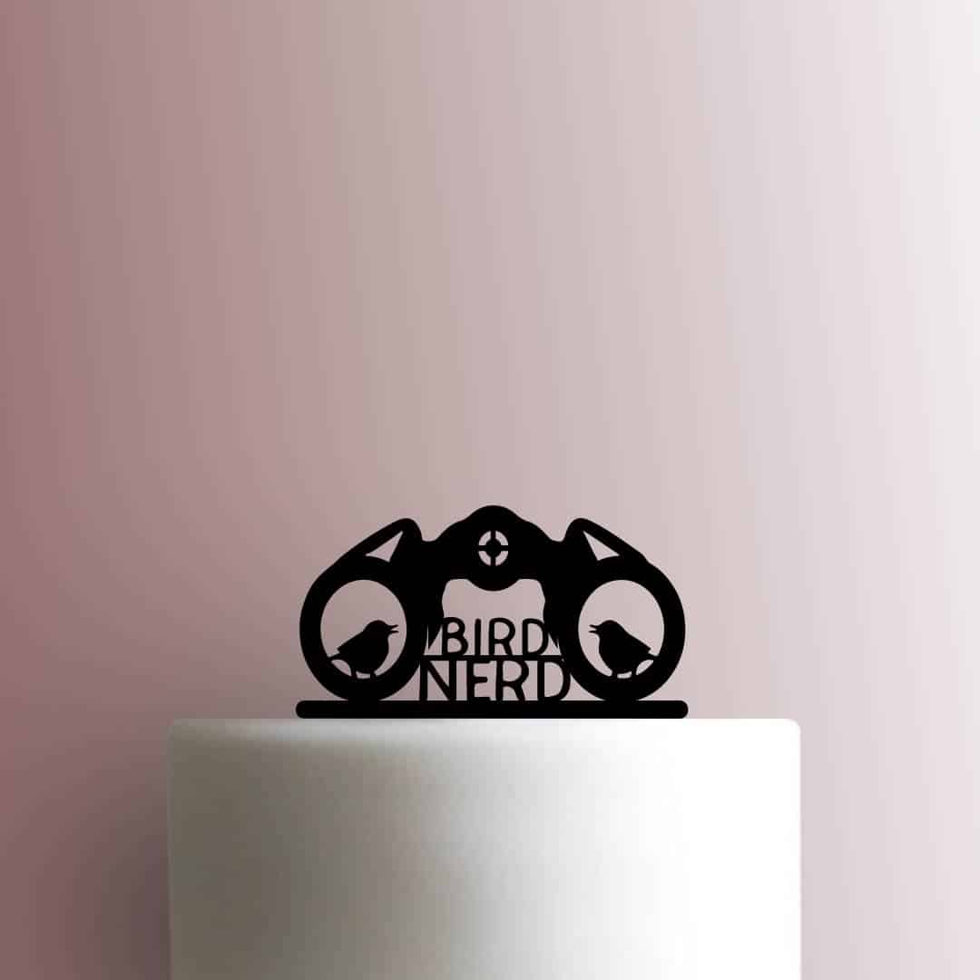 Bird Nerd 225-B884 Cake Topper
