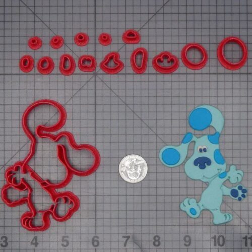 Blues Clues Body 266-K765 Cookie Cutter Set