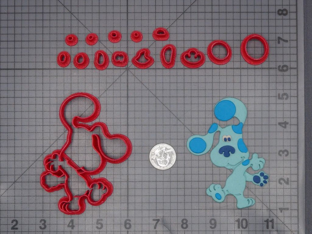 Blues Clues Body 266-K765 Cookie Cutter Set