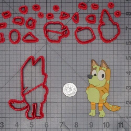 Bluey - Chili Body 266-K941 Cookie Cutter Set