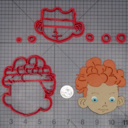 Brave - Brother Head 266-K837 Cookie Cutter Set