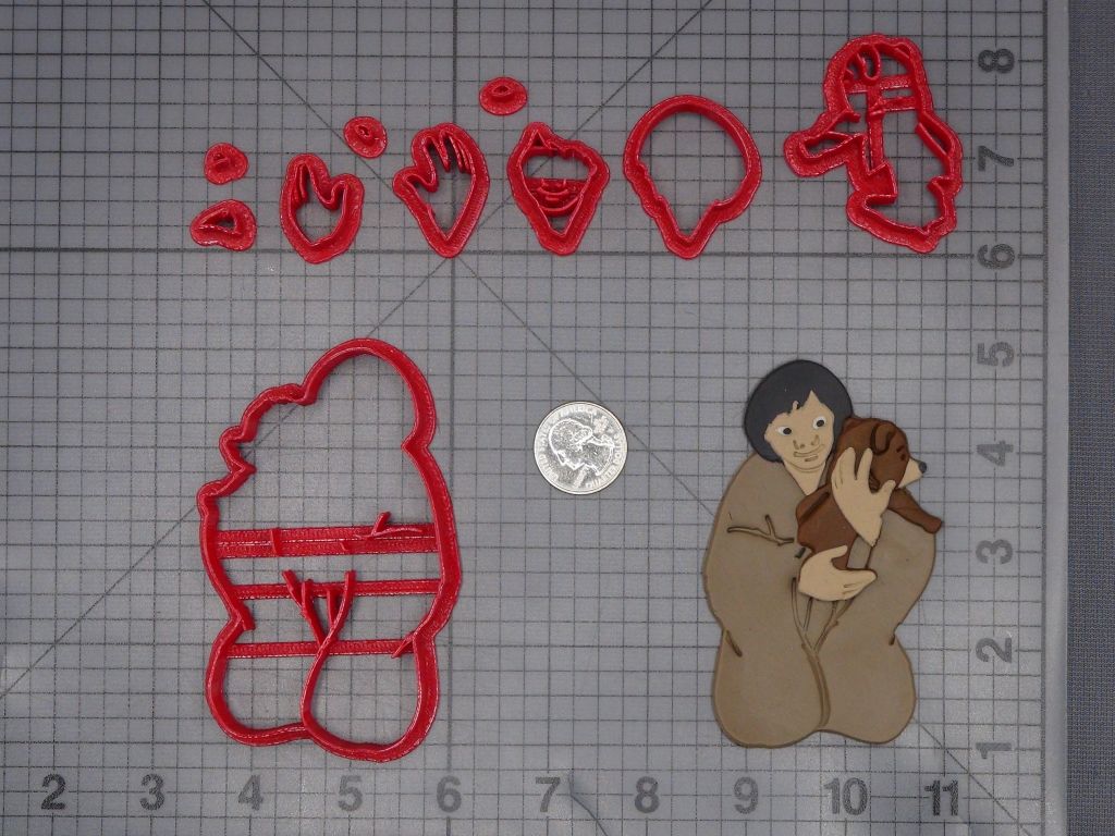 Brother Bear 266-K770 Cookie Cutter Set