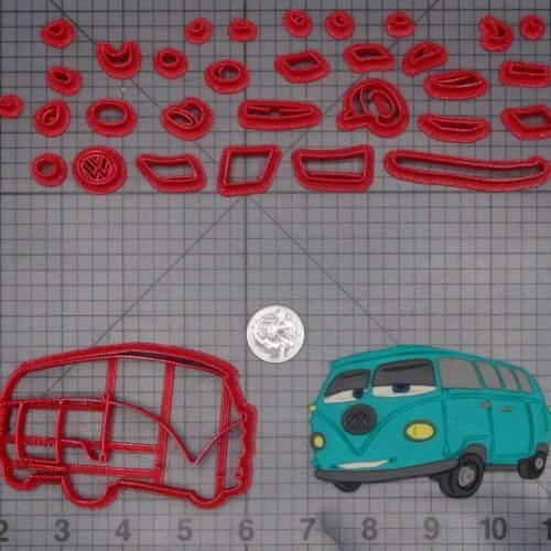 Cars - Fillmore VW Bus Car 266-I593 Cookie Cutter Set