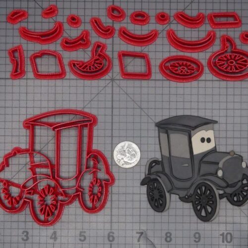 Cars - Lizzie 266-I323 Cookie Cutter Set