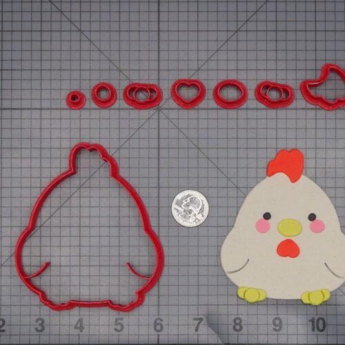 Chicken 266-K816 Cookie Cutter Set