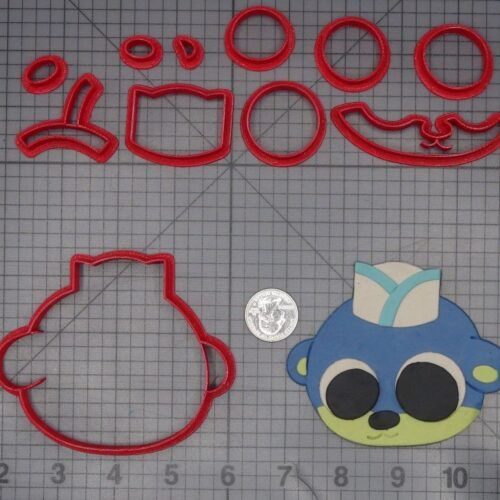 Chikn Nuggit - Sailwater Taffy Head 266-K945 Cookie Cutter Set