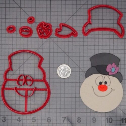 Christmas - Frosty the Snowman Head 266-L022 Cookie Cutter Set