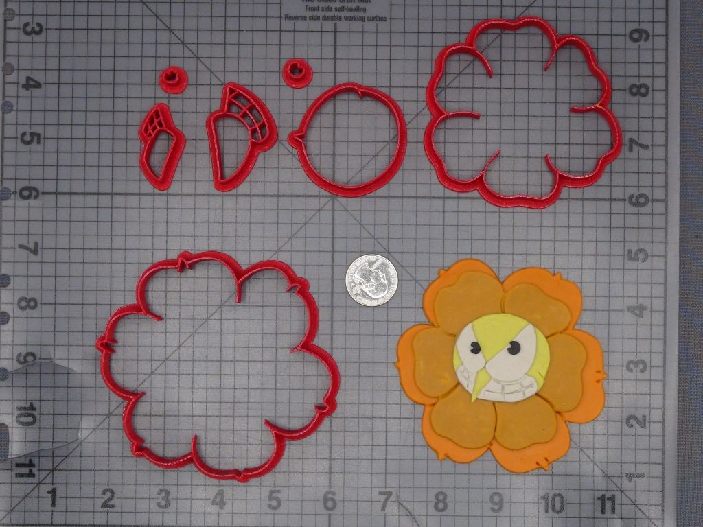 Cuphead - Cagney 266-K839 Cookie Cutter Set