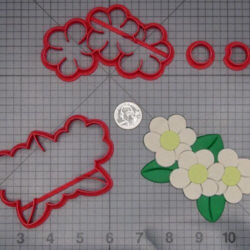 Daisy Flower 266-K885 Cookie Cutter Set