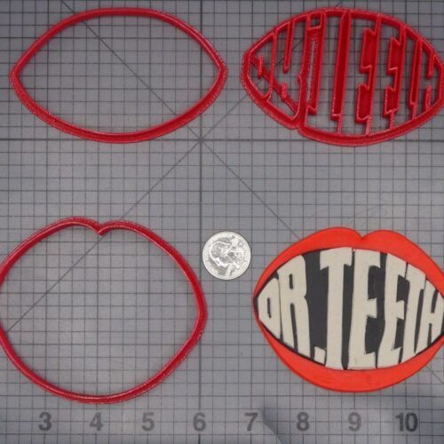 Dentist Dr Teeth 266-K852 Cookie Cutter Set