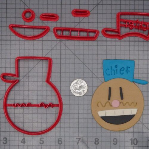 Dog Man - Chief Head 266-K911 Cookie Cutter Set