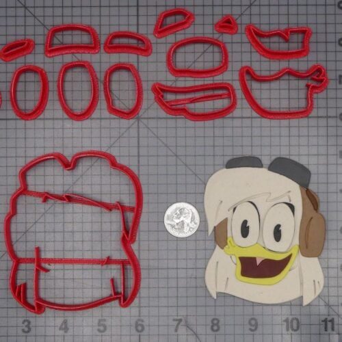 Ducktales - Della Head 266-K842 Cookie Cutter Set