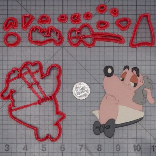 Ducktales - Duckworth Head 266-K805 Cookie Cutter Set