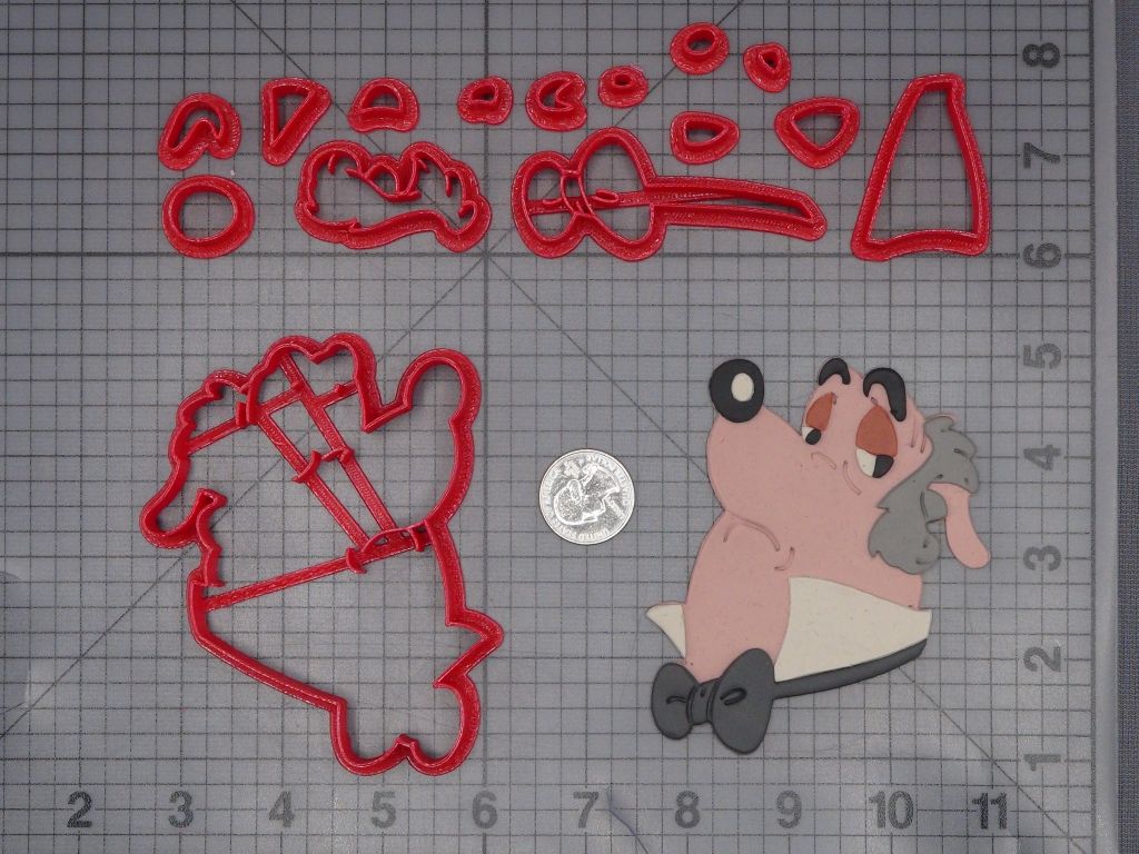 Ducktales - Duckworth Head 266-K805 Cookie Cutter Set