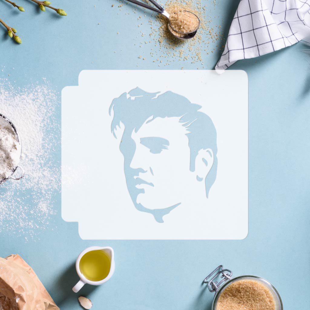 Elvis Head 783-I632 Stencil