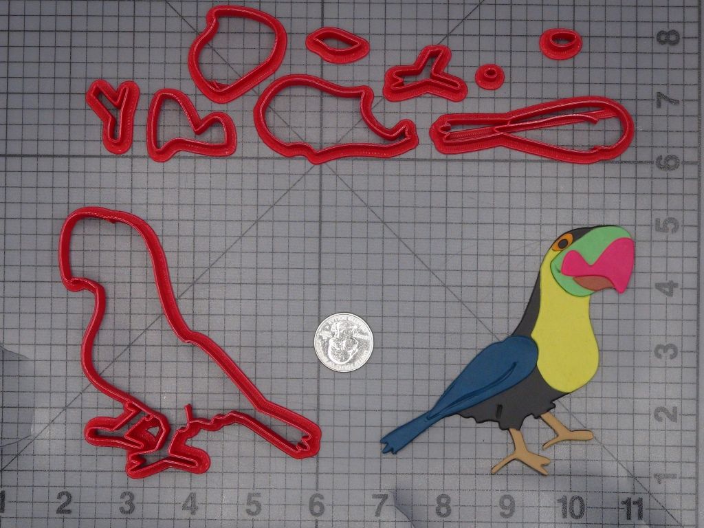 Encanto - Pico Bird 266-K948 Cookie Cutter Set