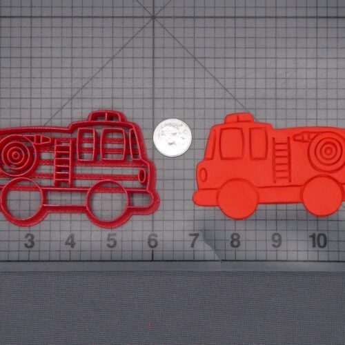 Fire Truck 266-K829 Cookie Cutter