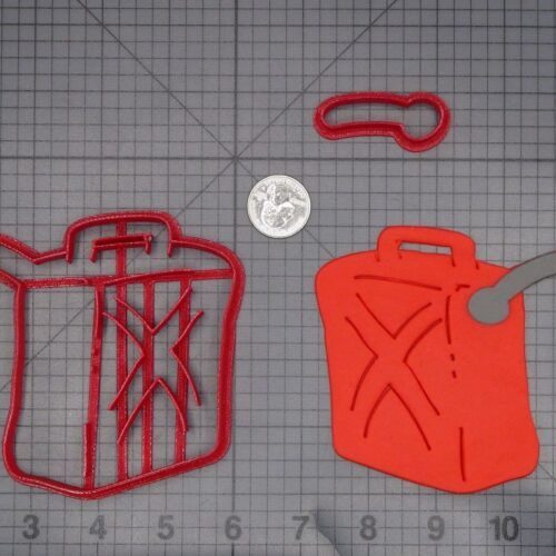 Gas Container 266-K819 Cookie Cutter Set