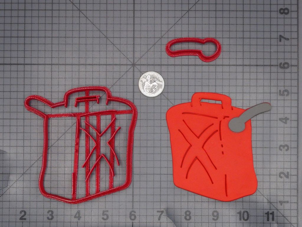 Gas Container 266-K819 Cookie Cutter Set