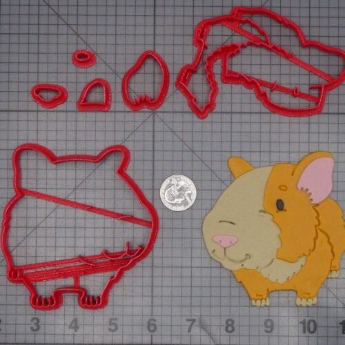 Guinea Pig 266-K701 Cookie Cutter Set
