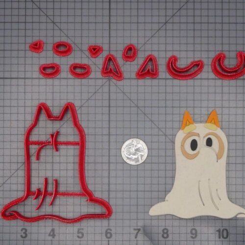 Halloween - Bluey - Bingo Ghost 266-L014 Cookie Cutter Set