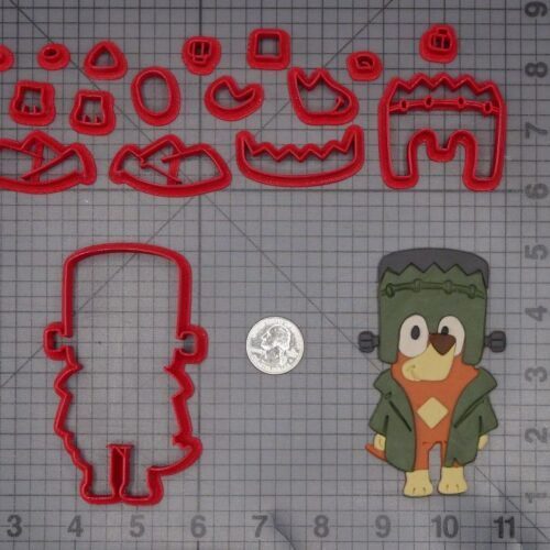Halloween - Bluey - Rusty Frankinstein Body 266-L046 Cookie Cutter Set