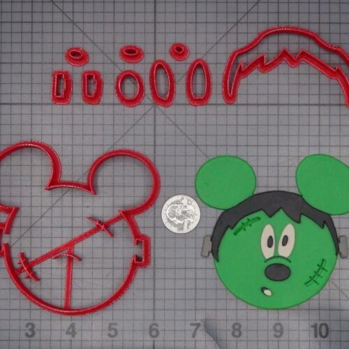 Halloween - Mickey Mouse Frankenstein 266-L051 Cookie Cutter Set